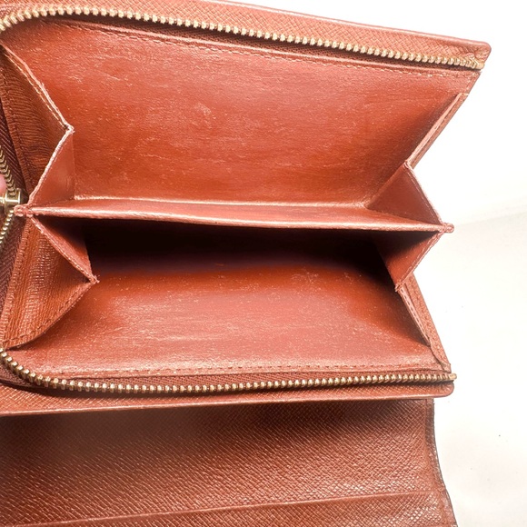 Good condition authentic Louis Vuitton Monogram zip around Tresor Wallet MI0924 - Picture 10 of 16